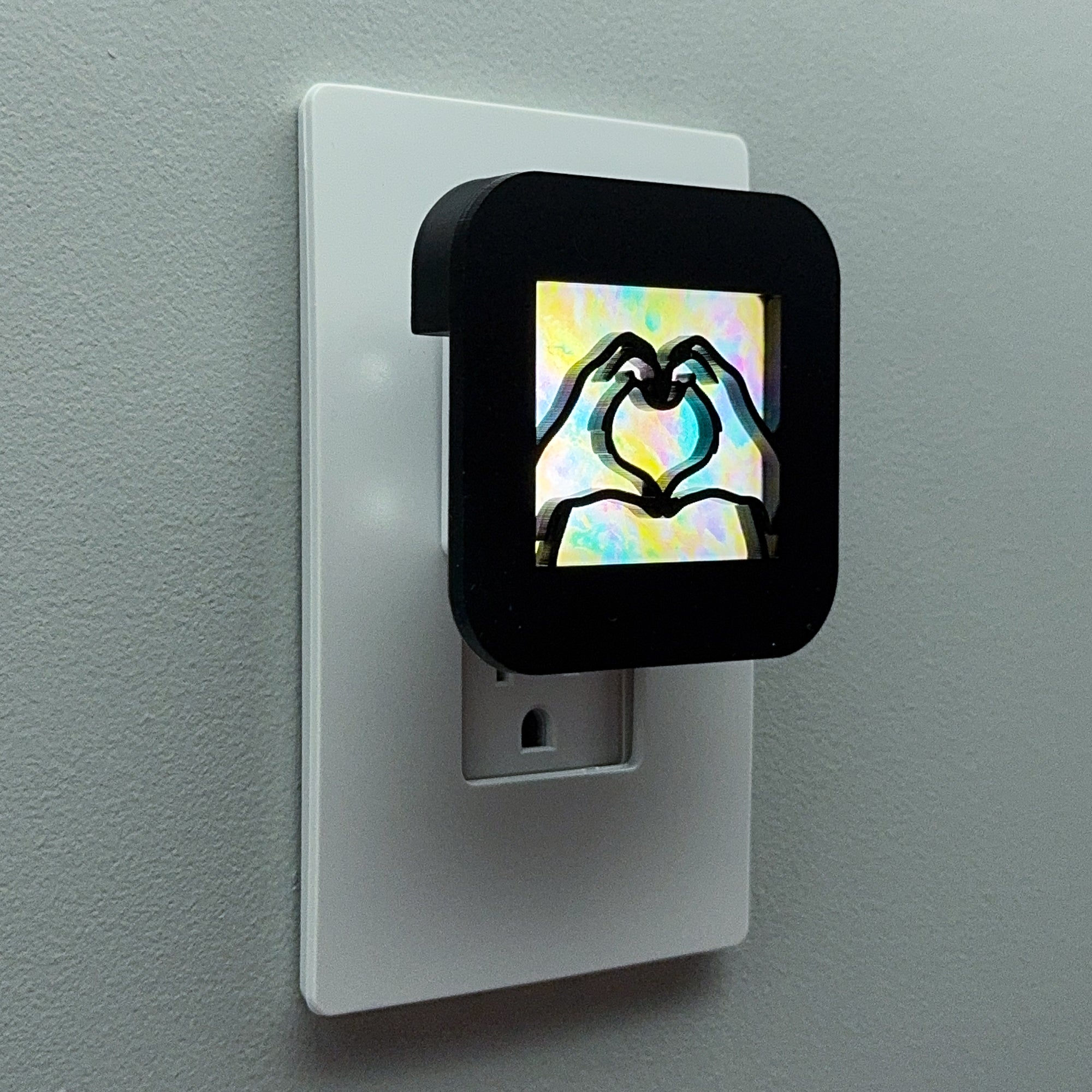 Heart Hands Night Light