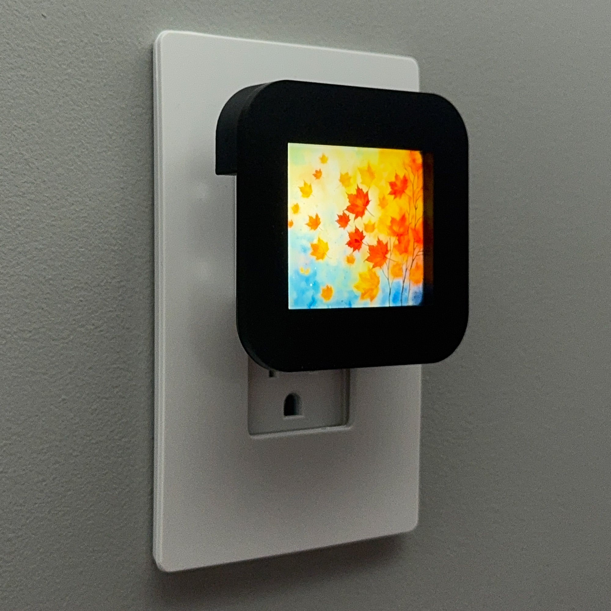 Falling Leaves Night Light