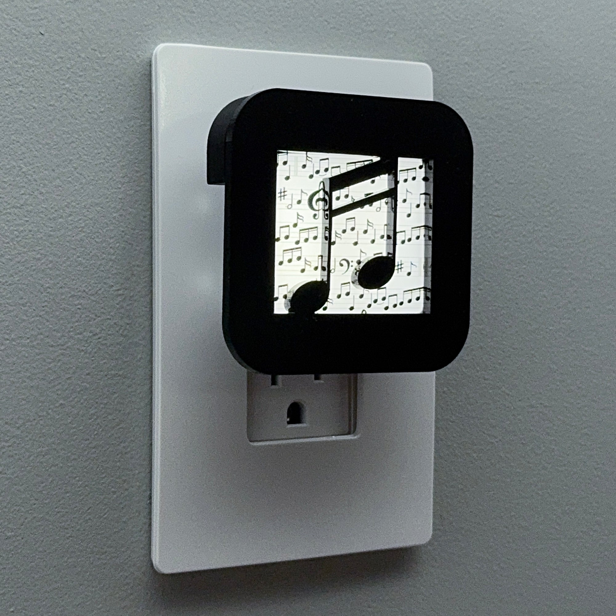 Music Note Night Light Cover ONLY
