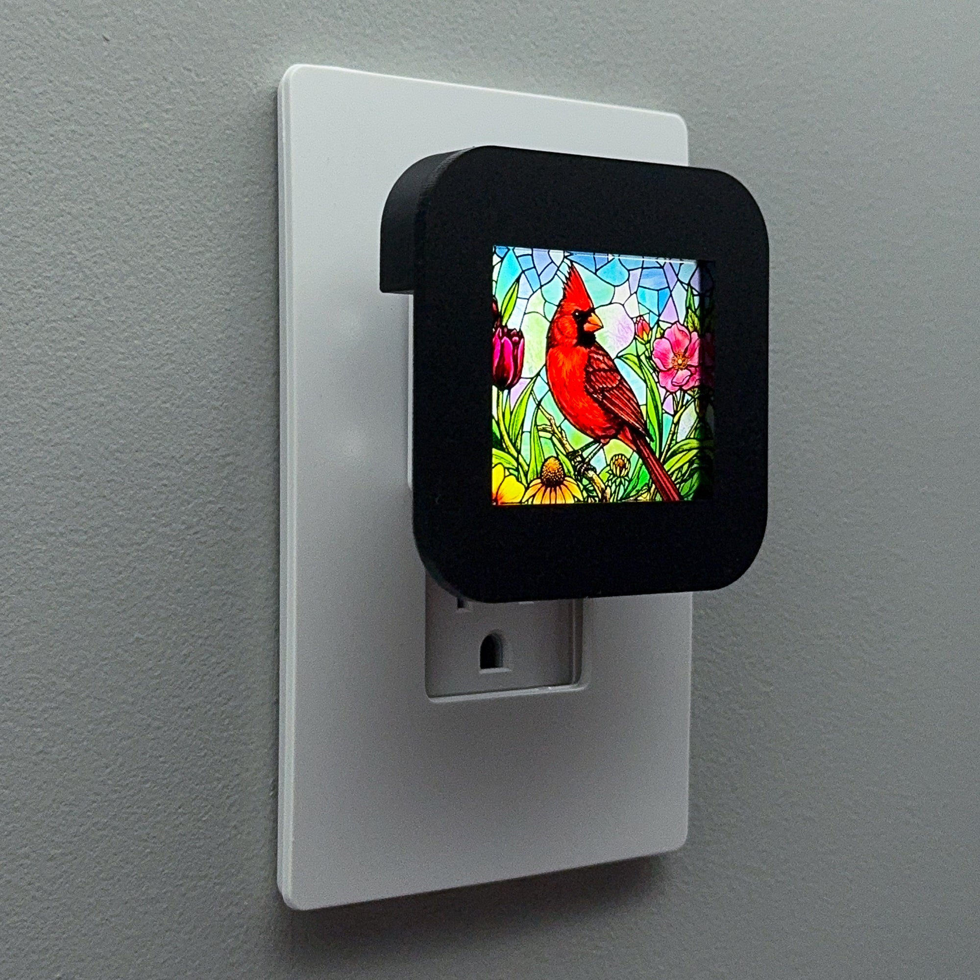 Spring Cardinal Night Light