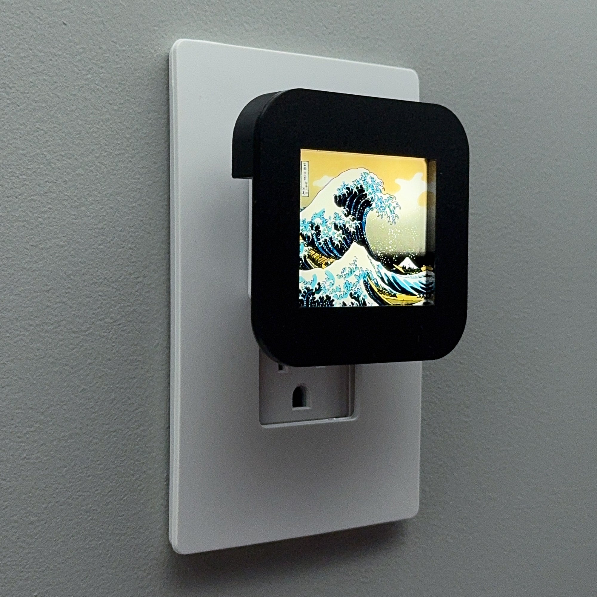 "The Great Wave" Night Light Cover ONLY