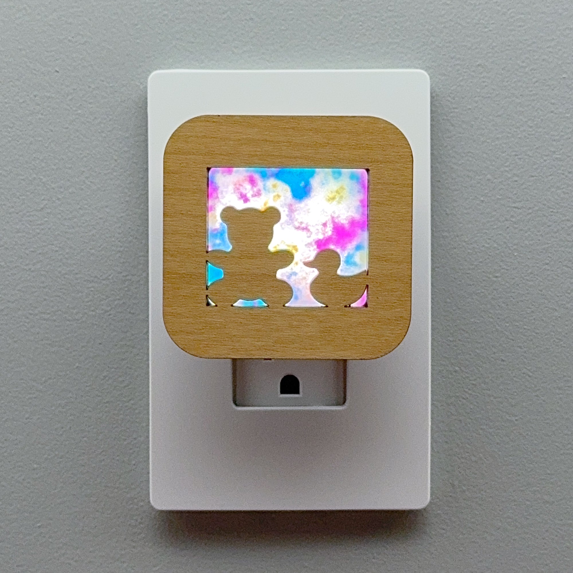 Teddy Bear and Duck Night Light Cover ONLY