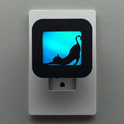 Stretching Cat Night Light