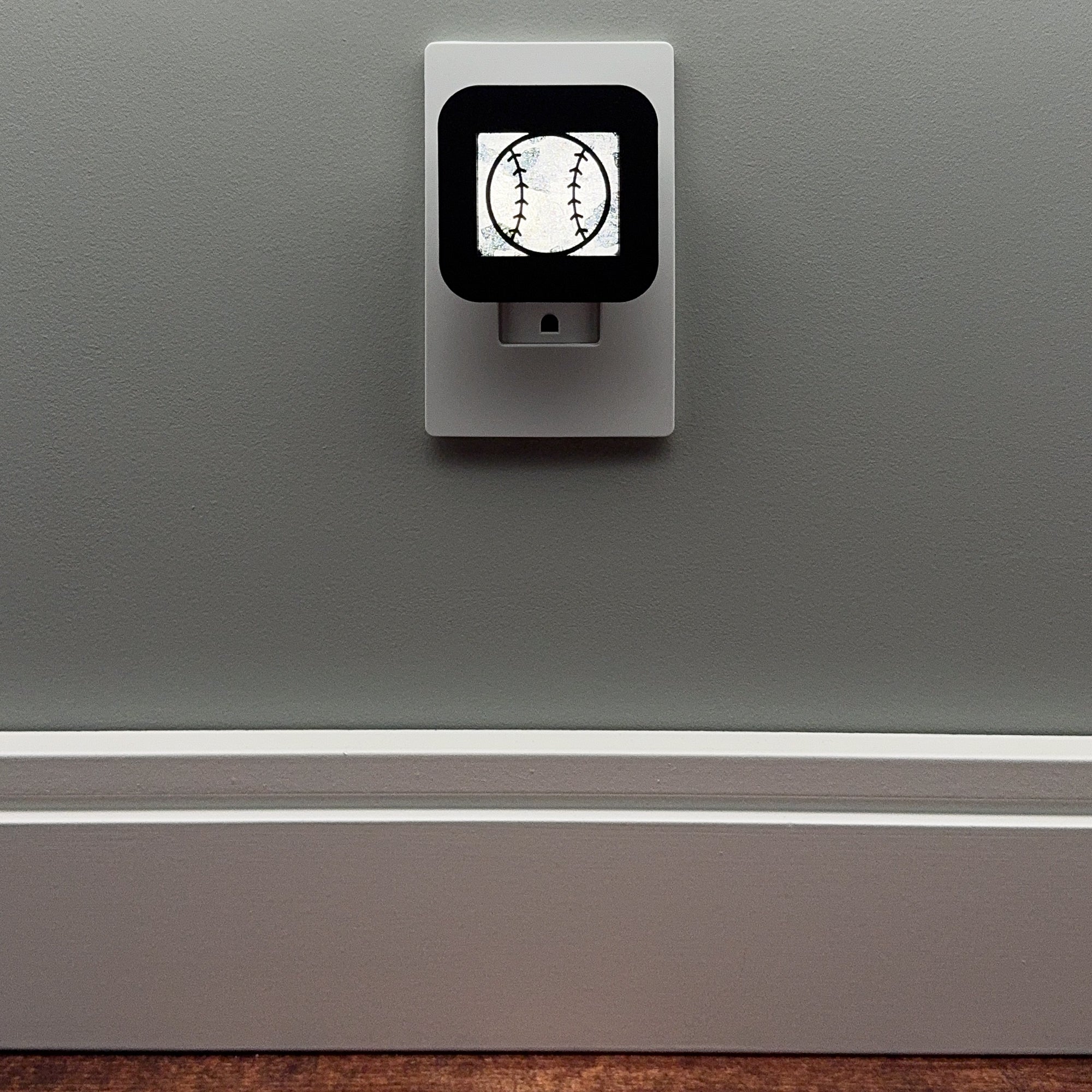 Baseball Night Light