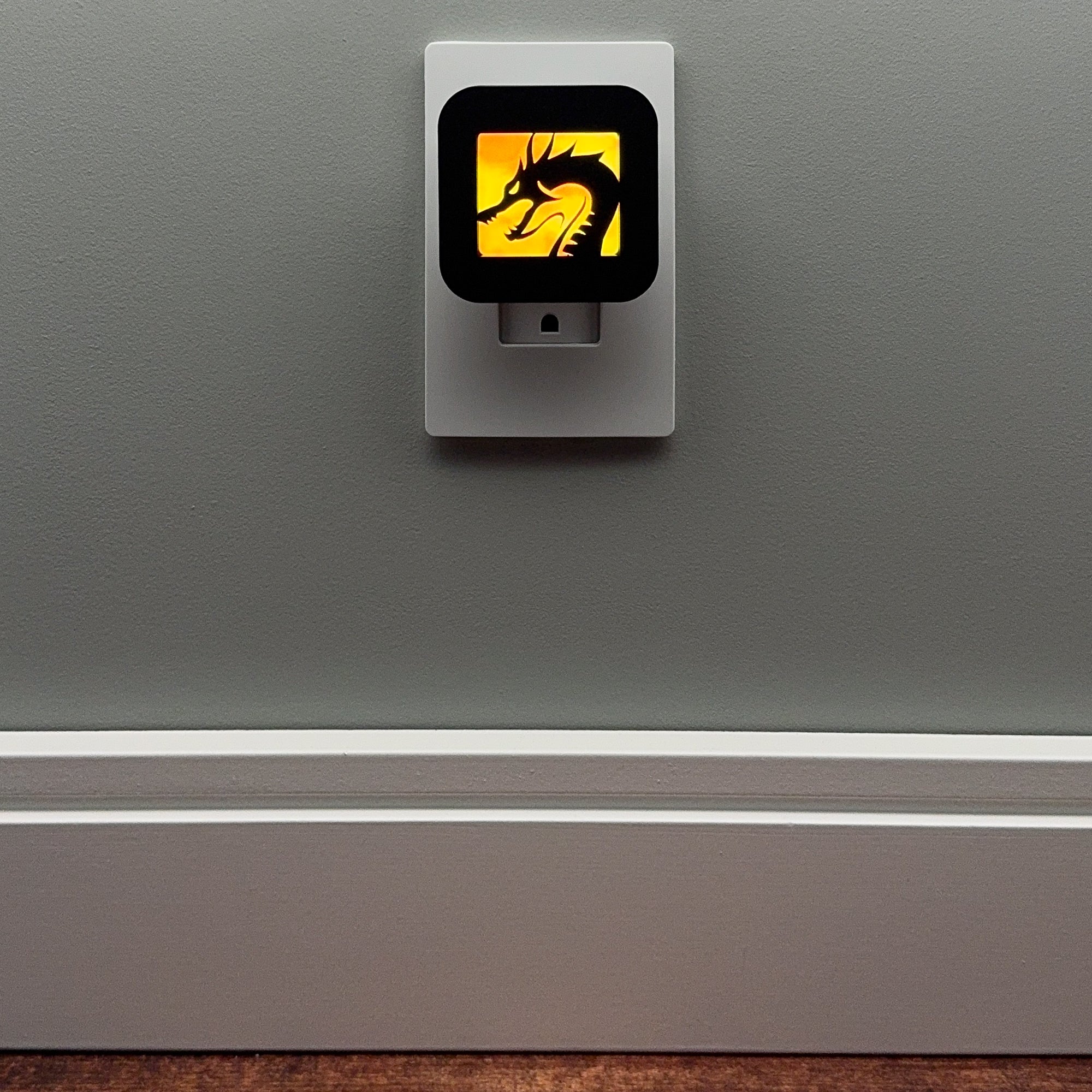 Fire Breathing Dragon Night Light