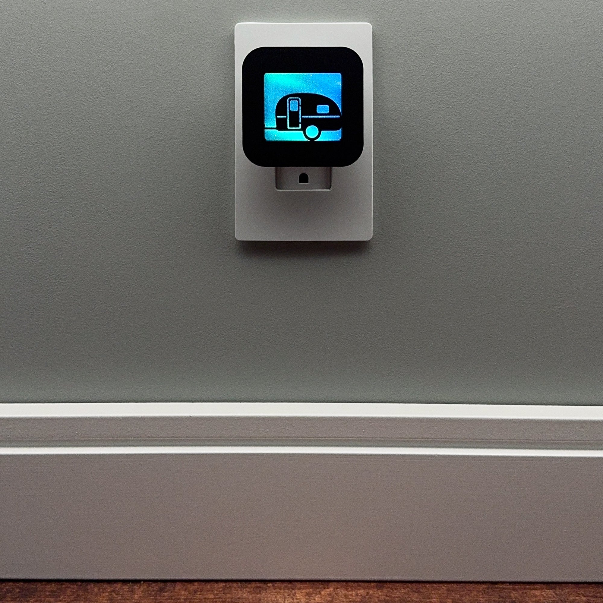 Airstream Teardrop Camper Night Light Cover ONLY