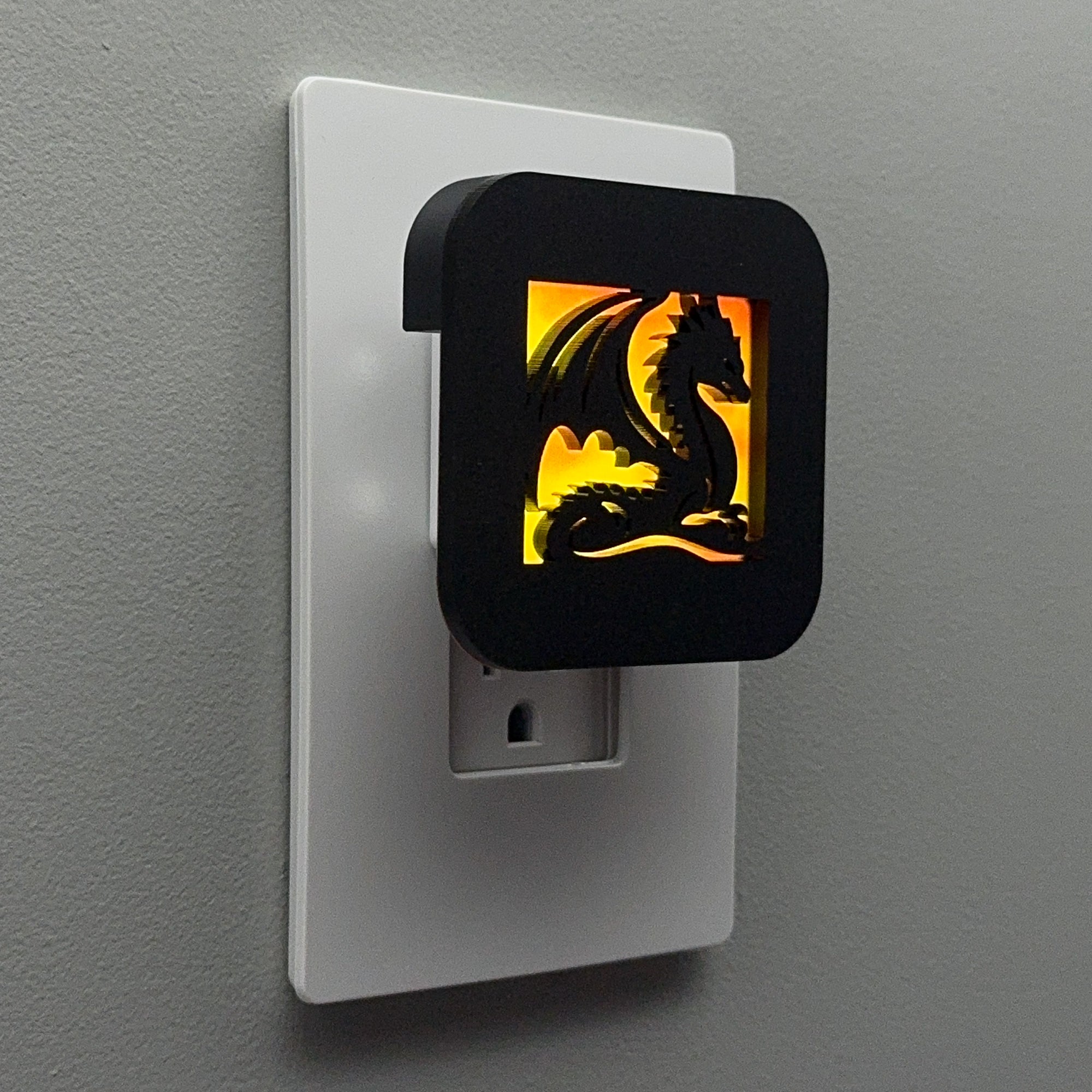 Large Dragon Night Light