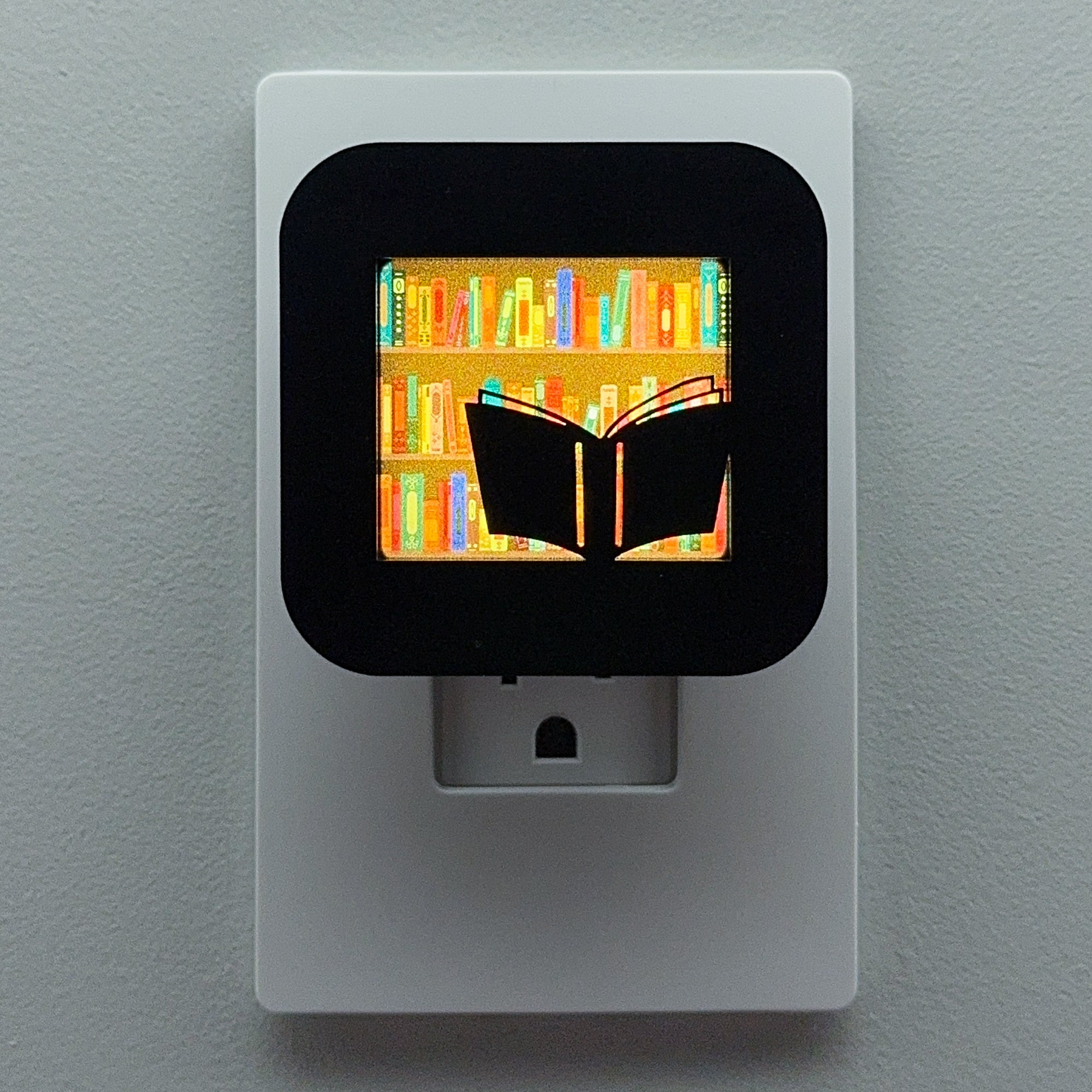 Reading Book in Library Night Light Cover ONLY