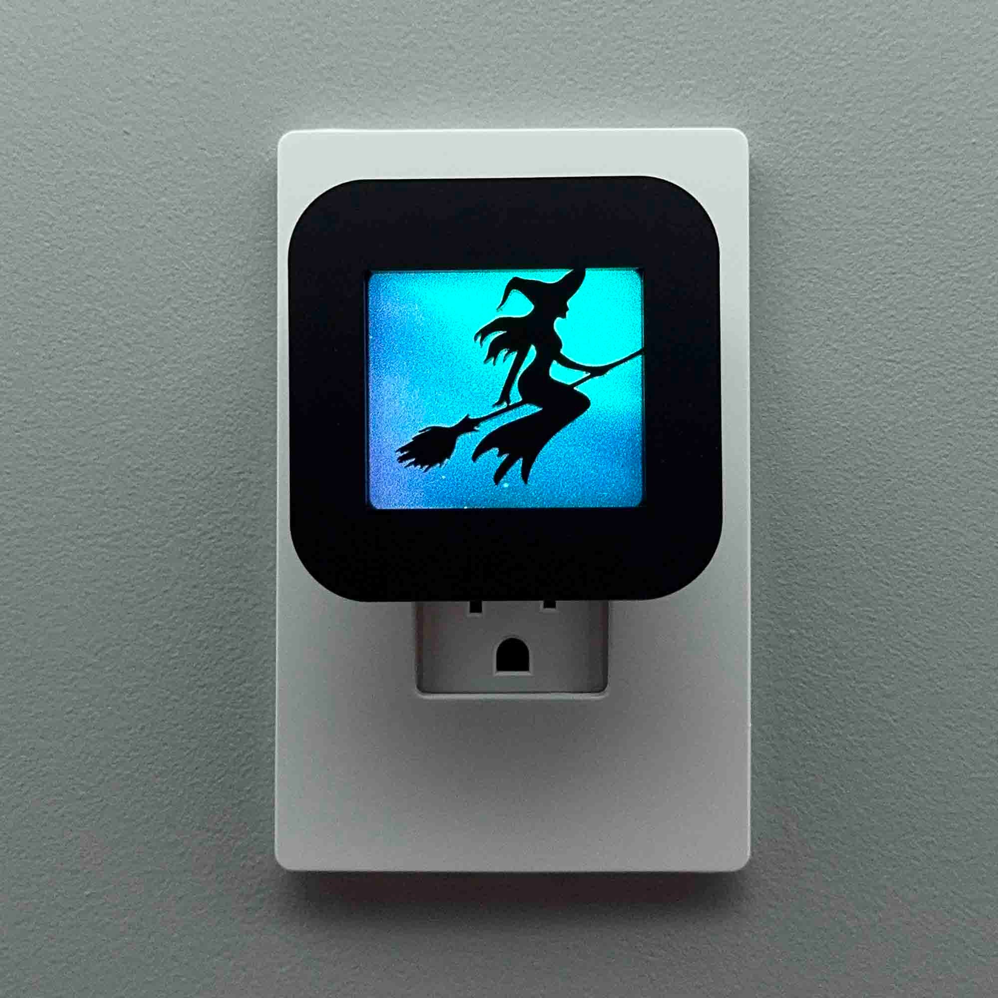 Flying Witch Night Light